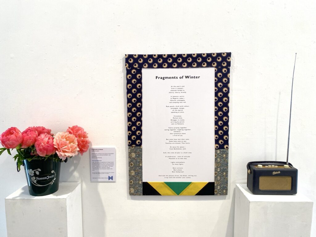 Fragments of Winter, a collective poem written with a stroke survivor group at Shoreditch Trust, shaped by Lotje Sodderland, read by Sami Rhymes. Four Corners, May 2026.